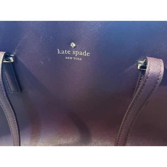 Kate Spade Purse Cedar Street Maise Mulled Wine Leather - Picture 2 of 5